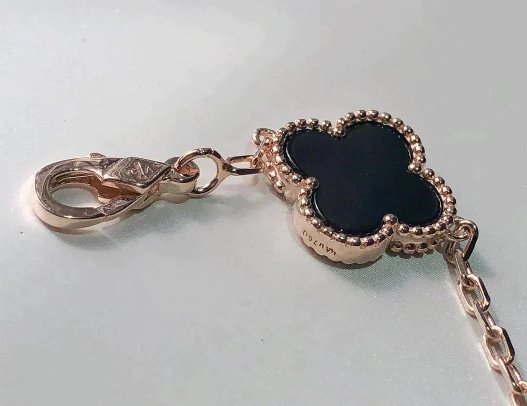 [Kismet Jewels ]CLOVER 5 MOTIFS MULTICOLOR  BRACELET