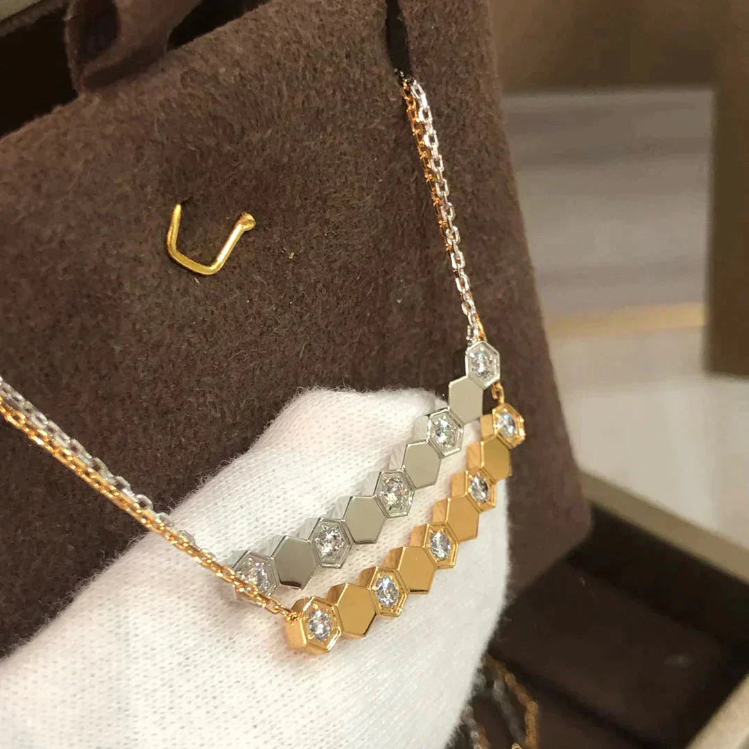 [Kismet Jewels ]BEE LOVE NECKLACE DIAMOND