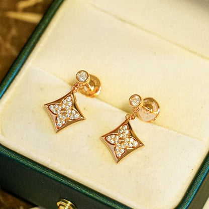 [Kismet Jewels ]STAR DIAMONDS EARRINGS GOLD
