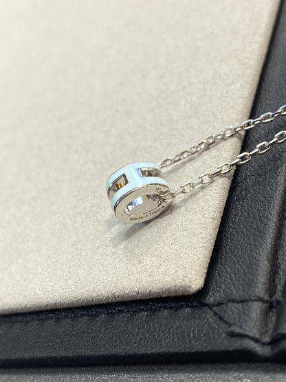 [Kismet Jewels ]POP H LIGHT BLUE NECKLACE
