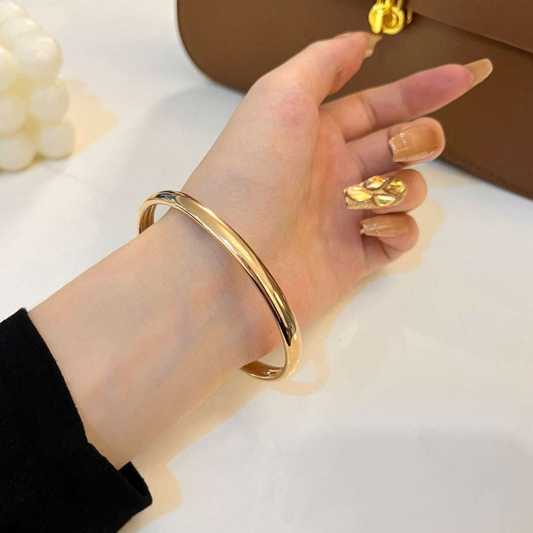 [Kismet Jewels ]PANTHERE GOLD OPEN BRACELET