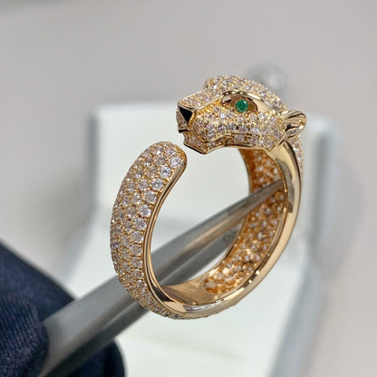 [Kismet Jewels ]PANTHERE PINK GOLD DIAMOND RING
