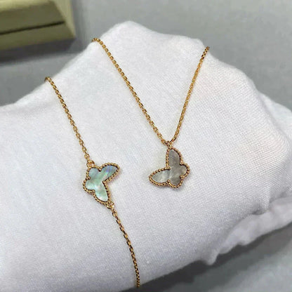 [Kismet Jewels ]BUTTERFLY DARK MOP BUTTERFLY BRACELET