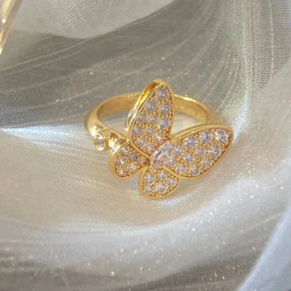 [Kismet Jewels ]BUTTERFLY DIAMOND RING