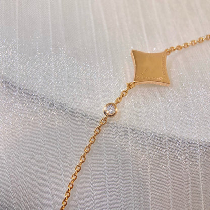 [Kismet Jewels ]COLOR STAR CARNELIAN PINK GOLD DIAMOND BRACELET