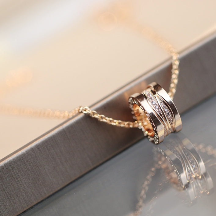 [Kismet Jewels ]ZERO 1 PINK GOLD DIAMOND NECKLACE