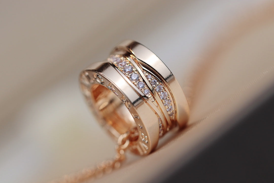 [Kismet Jewels ]ZERO 1 PINK GOLD DIAMOND NECKLACE