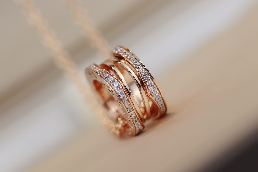 [Kismet Jewels ]ZERO 1 PINK GOLD NECKLACE