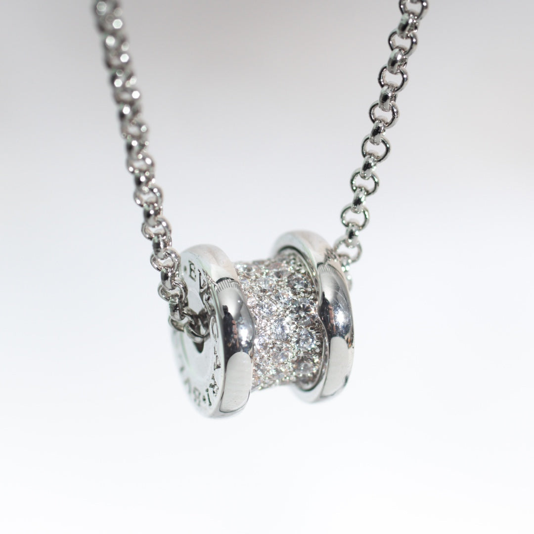 [Kismet Jewels ]ZERO 1 SILVER DIAMOND NECKLACE