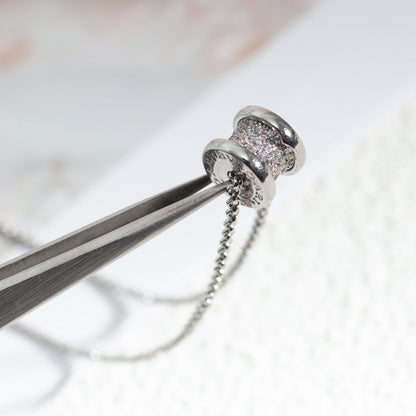 [Kismet Jewels ]ZERO 1 SILVER DIAMOND NECKLACE