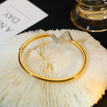 [Kismet Jewels ]VOLTE UPSITE DOWN GOLD DIAMOND BRACELET