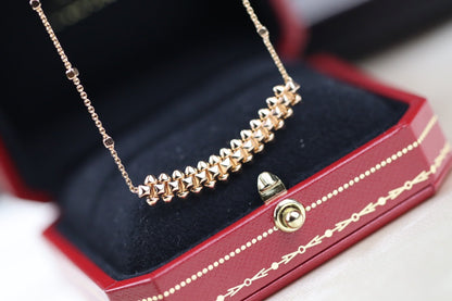 [Kismet Jewels ]CLASH PINK GOLD NECKLACE