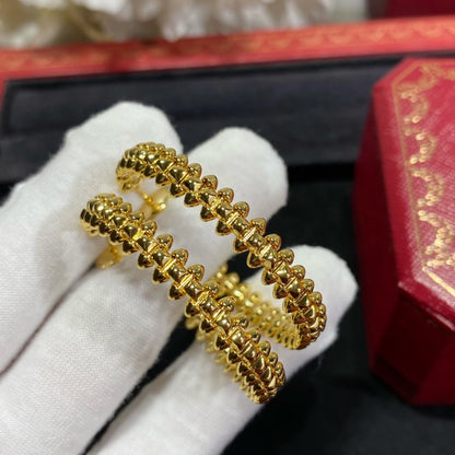 [Kismet Jewels ]CLASH LARGE HOOP EARRINGS