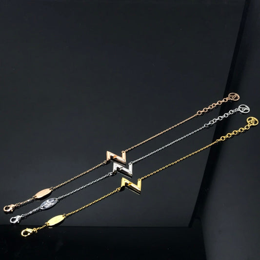 [Kismet Jewels ]VOLT LV LOGO BRACELET