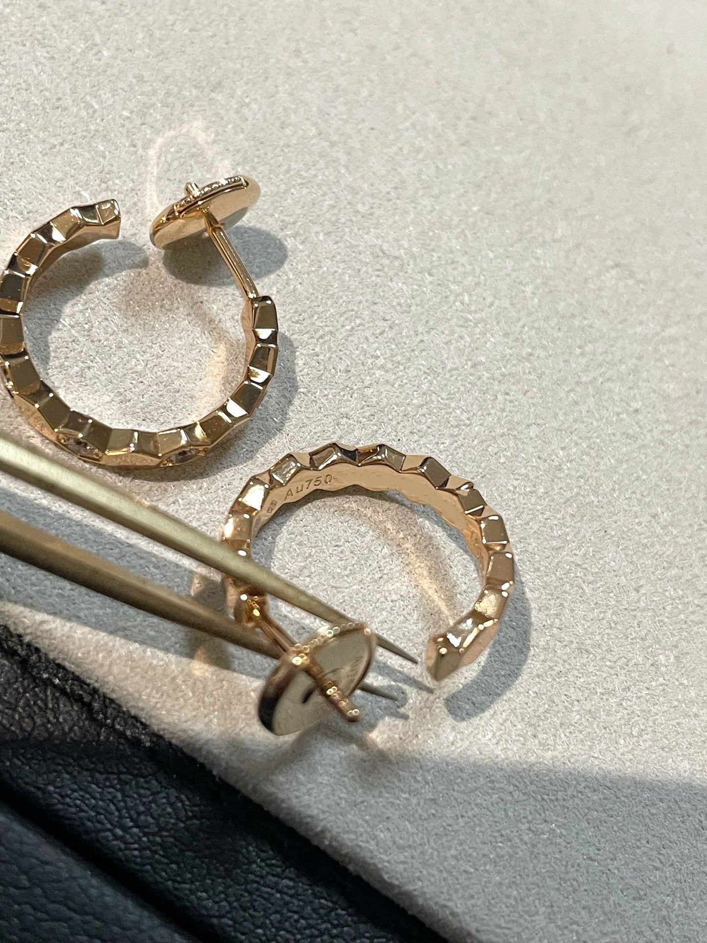 [Kismet Jewels ]Hollow Design Four-Leaf Clover Flower Shape Ring