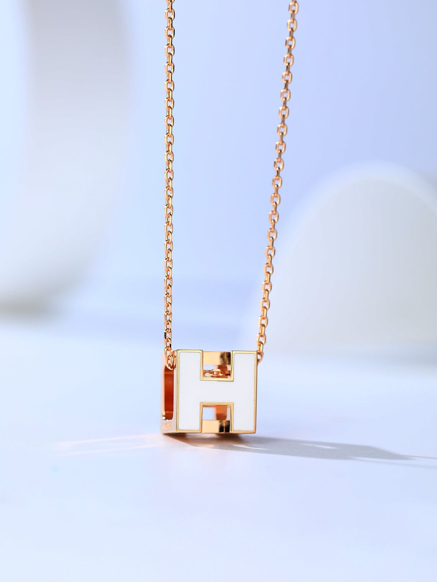 [Kismet Jewels ]H CAGE PINK GOLD NECKLACE