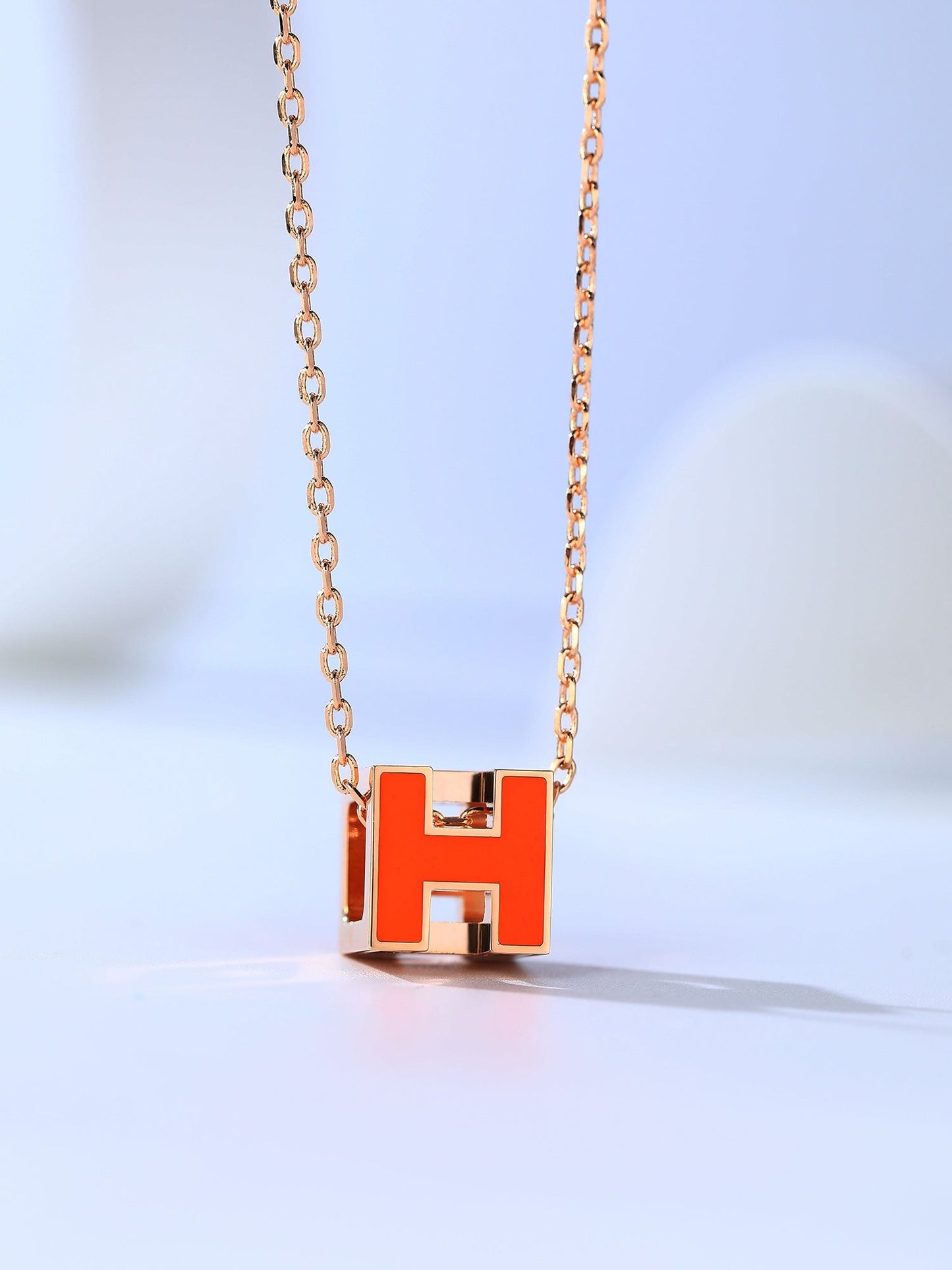 [Kismet Jewels ]H CAGE PINK GOLD NECKLACE