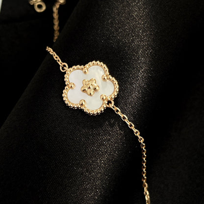 [Kismet Jewels ]LUCKY SPRING ROSE GOLD MOP BRACELET