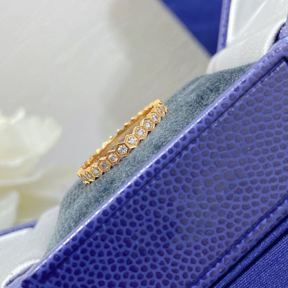 [Kismet Jewels ]BEE LOVE DIAMOND PAVED SMALL RING