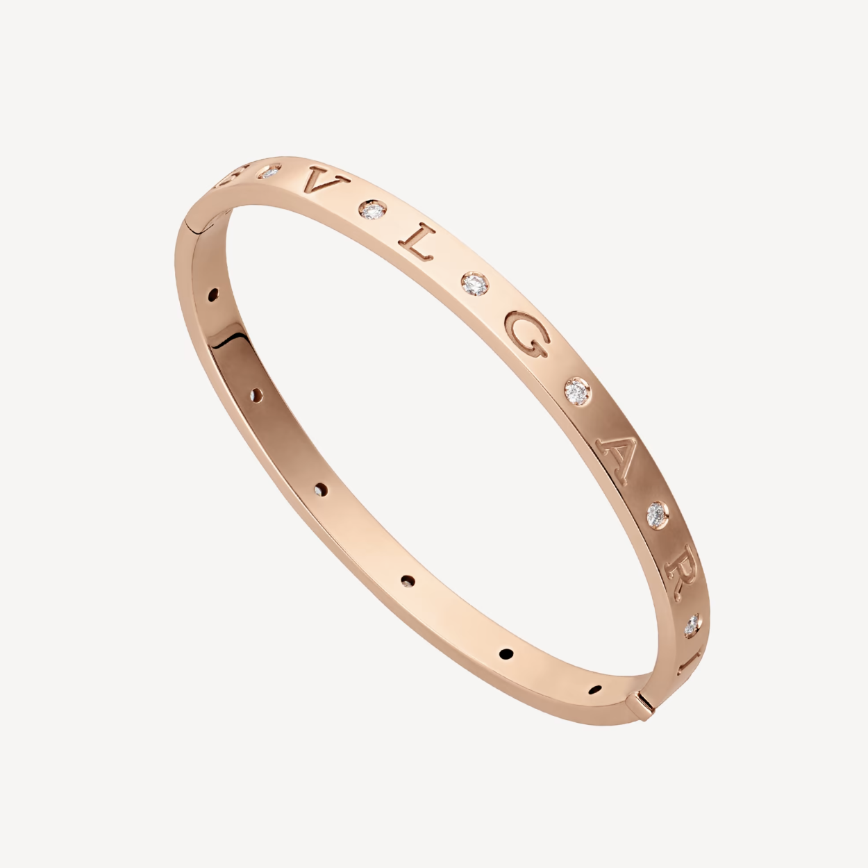 [Kismet Jewels ]ZERO 1 PINK GOLD 12 DIAMONDS BRACELET