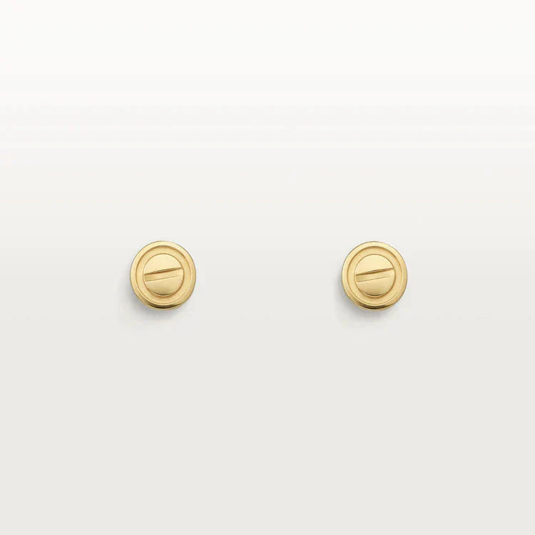 [Kismet Jewels ]LOVE EARRINGS GOLD 10MM