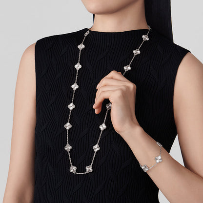 [Kismet Jewels ]CLOVER 20 MOTIFS  LASER SILVER