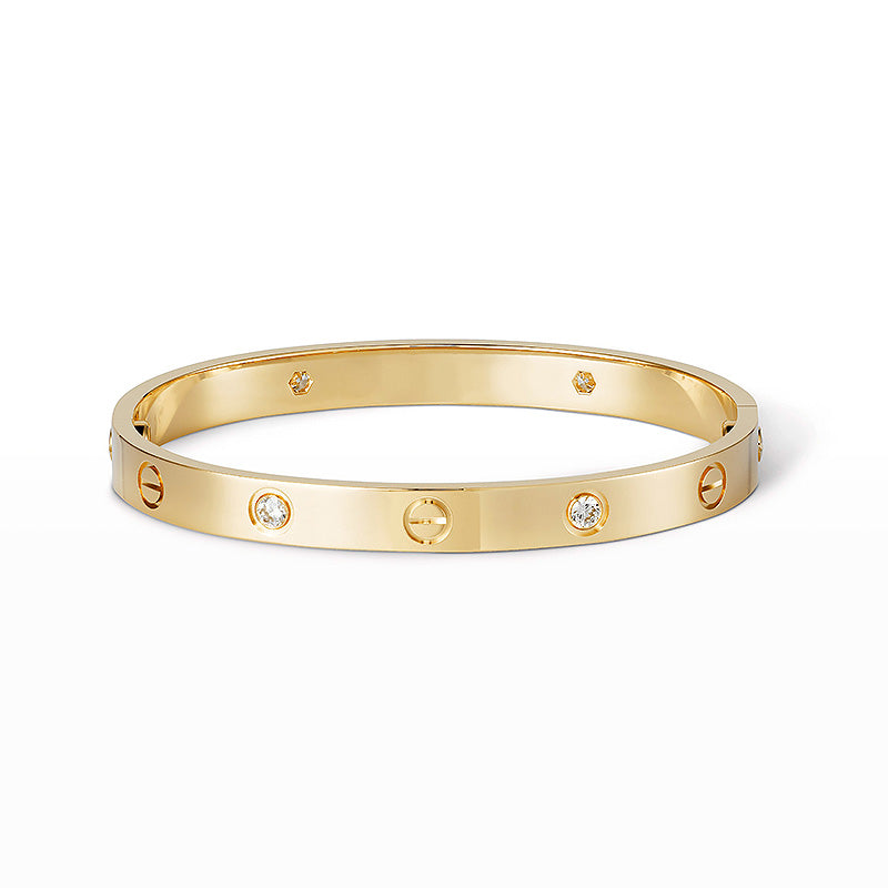 [Kismet Jewels ]LOVE BRACELET 6.1MM 4 DIAMONDS