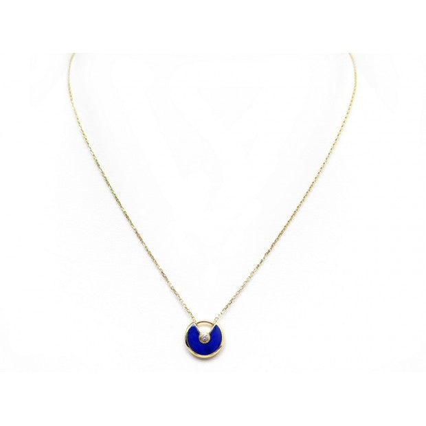 [Kismet Jewels ]AMULETTE ROSE GOLD AGATE NECKLACE
