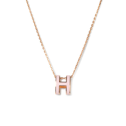 [Kismet Jewels ]POP H PEDANT PINK GOLD