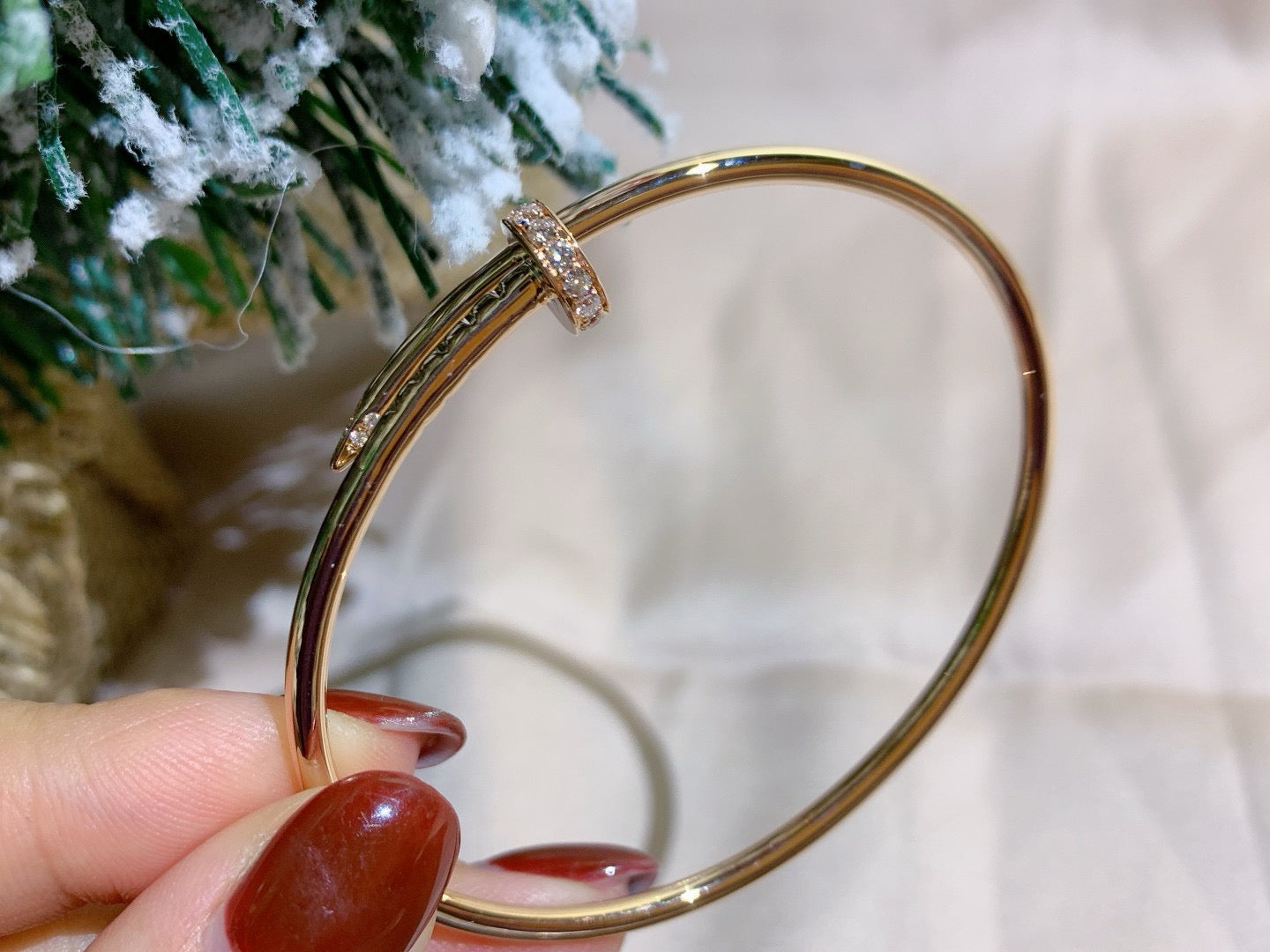 [Kismet Jewels ]JUSTE BRACELET 2.5MM DIAMONDS