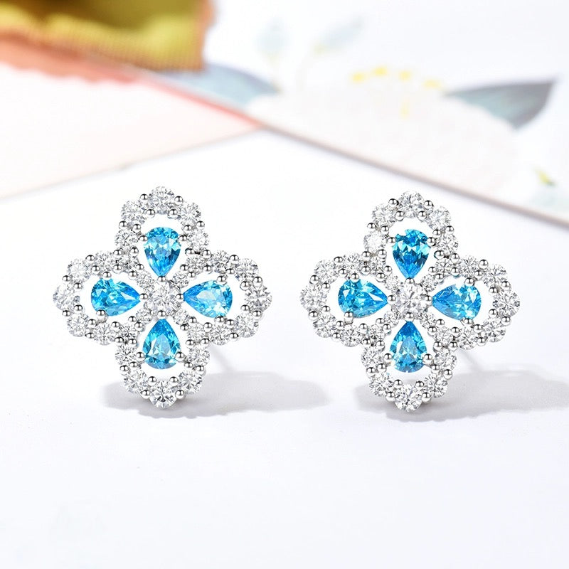 [Kismet Jewels ]LOOP EARRINGS FULL MOTIF DIAMOND 16MM