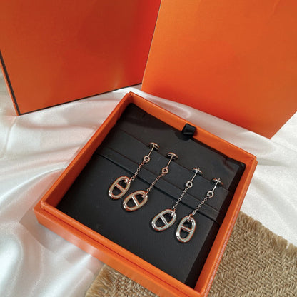 [Kismet Jewels ]CHAINE TASSEL EARRINGS