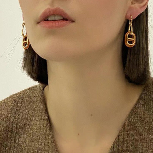 [Kismet Jewels ]HM O'MAILLON GOLD EARRINGS