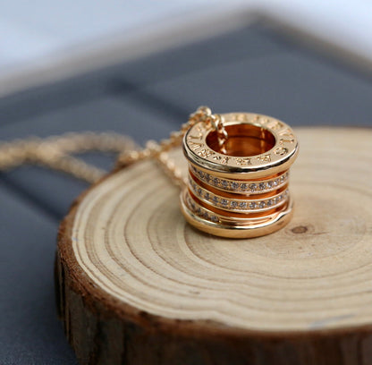 [Kismet Jewels ]ZERO 1 PINK GOLD DIAMOND NECKLACE