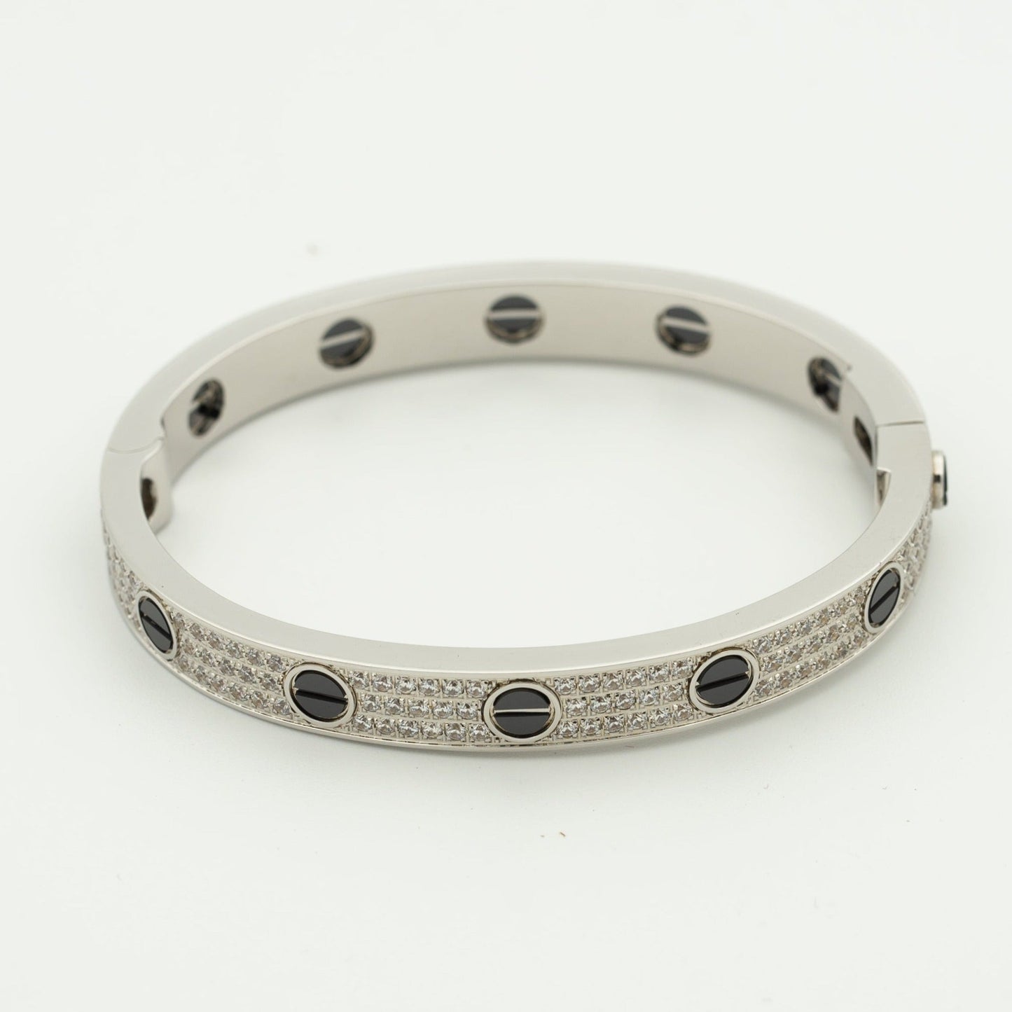 [Kismet Jewels ]LOVE BRACELET 6.1MM DIAMOND-PAVED CERAMIC