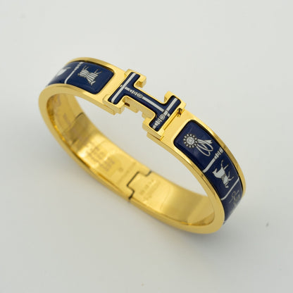 [Kismet Jewels ]H BRACELET BLUE CERAMIC