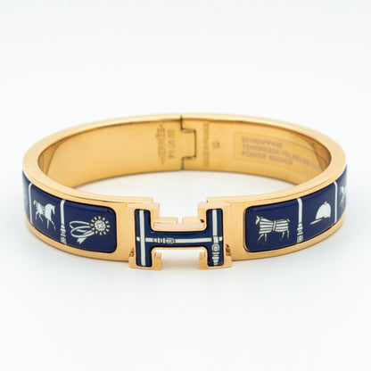 [Kismet Jewels ]H BRACELET BLUE CERAMIC