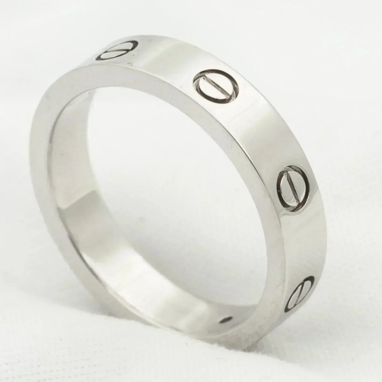 [Kismet Jewels ]LOVE RING 4MM 1 DIAMOND SILVER