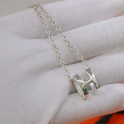 [Kismet Jewels ]HM NECKLACE H LETTER OVAL SERIES