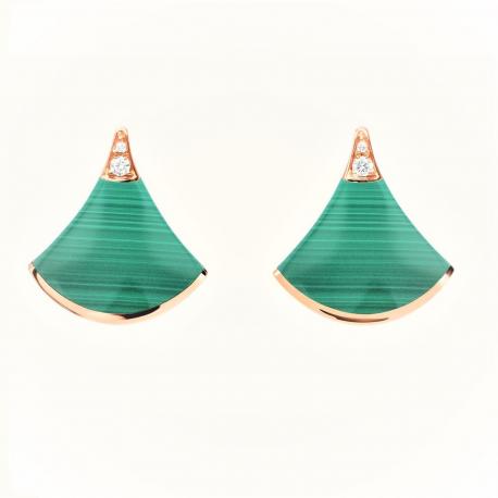 [Kismet Jewels ]DIVAS DREAM EARRINGS PINK GOLD