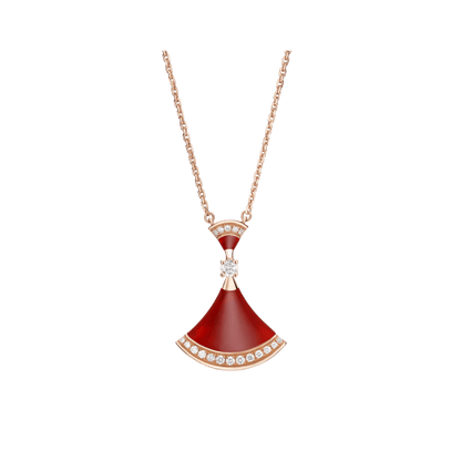[Kismet Jewels ]DREAM NECKLACE CARNELIAN DIAMOND