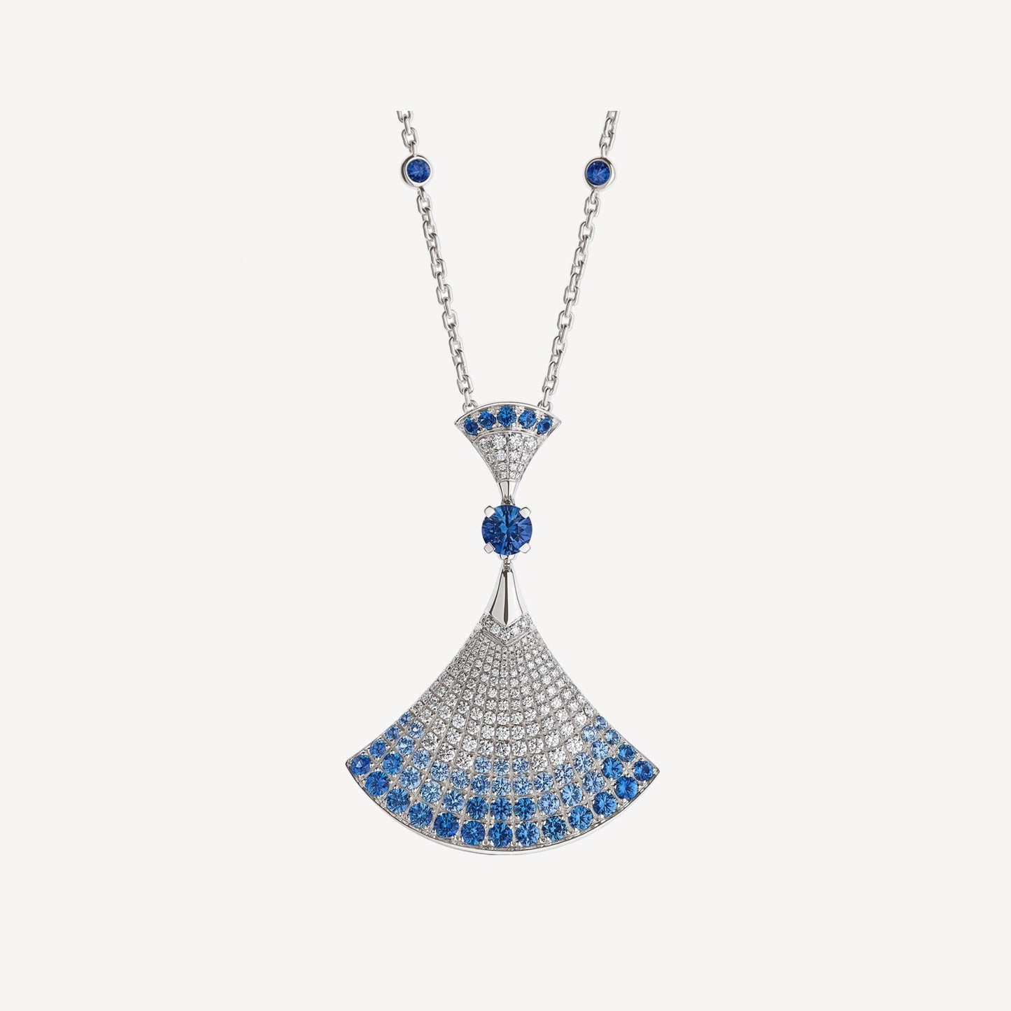 [Kismet Jewels ]DREAM NECKLACE AGATE SILVER DIAMOND