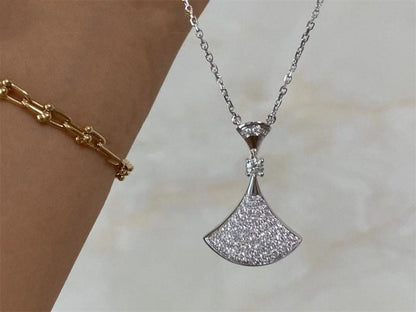 [Kismet Jewels ]DREAM NECKLACE SILVER FULL DIAMOND
