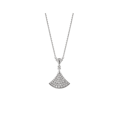 [Kismet Jewels ]DREAM NECKLACE SILVER FULL DIAMOND