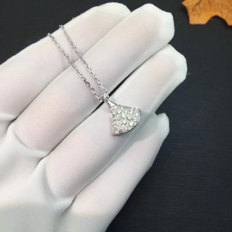 [Kismet Jewels ]DREAM NECKLACE SILVER DIAMOND