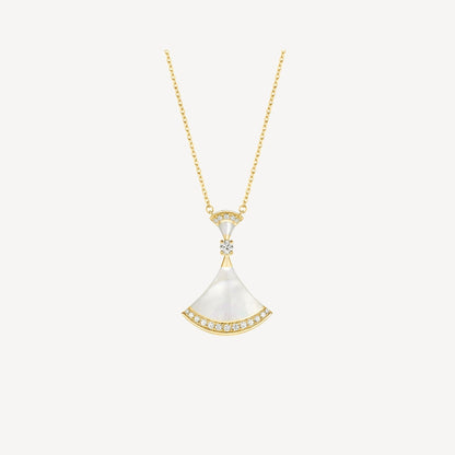 [Kismet Jewels ]DREAM NECKLACE MOP GOLD DIAMOND