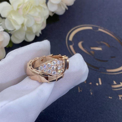 [Kismet Jewels ]SERPENTI RING PINK GOLD DIAMOND