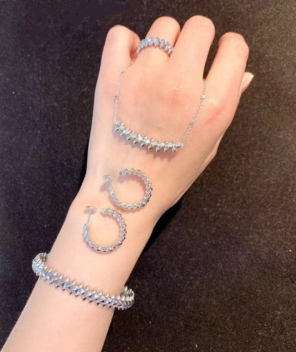 [Kismet Jewels ]CLASH SILVER BRACELET