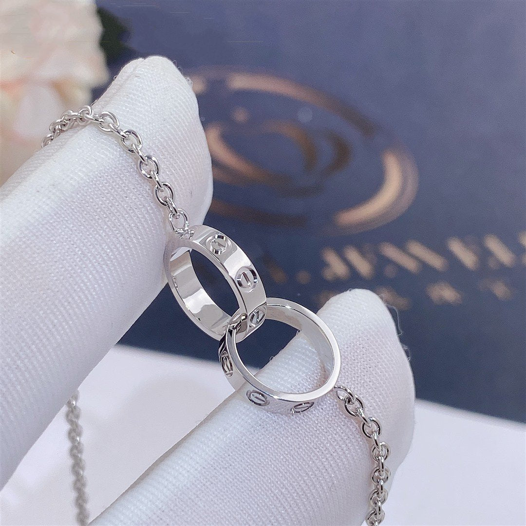 [Kismet Jewels ]LOVE BRACELET DOUBLE RING