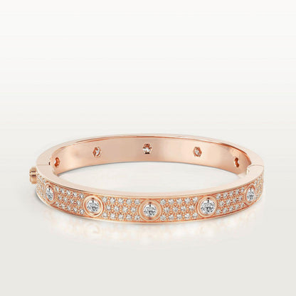 [Kismet Jewels ]LOVE BRACELET 6.1MM DIAMOND-PAVED 10 BIG DIAMONDS